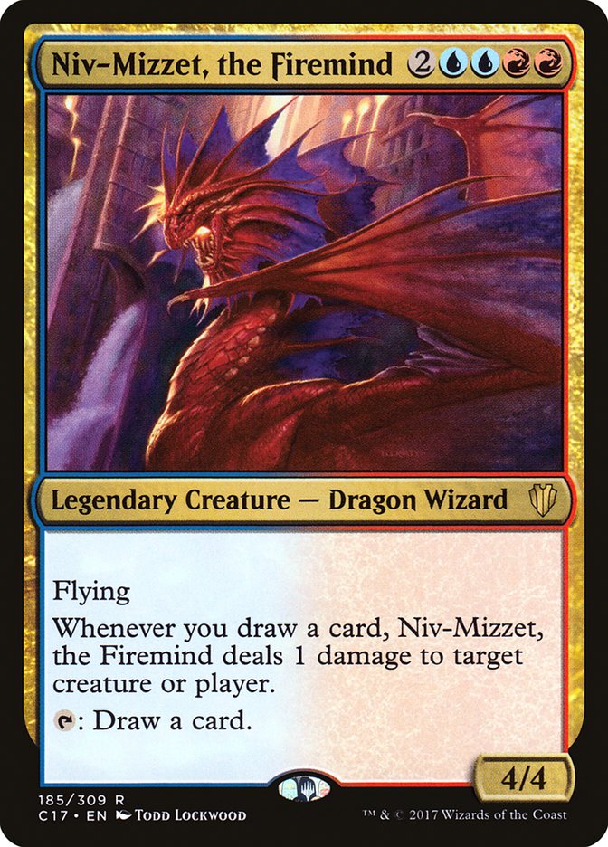 Niv-Mizzet, the Firemind [Commander 2017] MTG Single Magic: The Gathering    | Red Claw Gaming