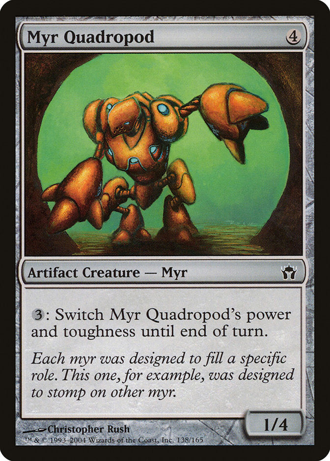 Myr Quadropod [Fifth Dawn] MTG Single Magic: The Gathering    | Red Claw Gaming