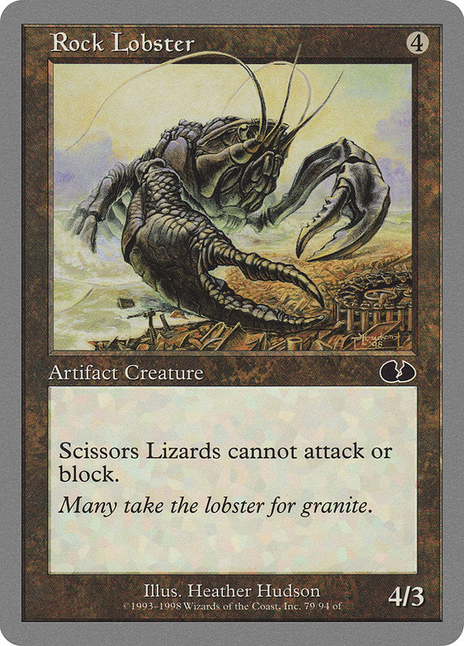 Rock Lobster [Unglued] MTG Single Magic: The Gathering    | Red Claw Gaming