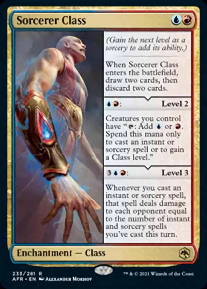 Sorcerer Class [Dungeons & Dragons: Adventures in the Forgotten Realms] MTG Single Magic: The Gathering    | Red Claw Gaming