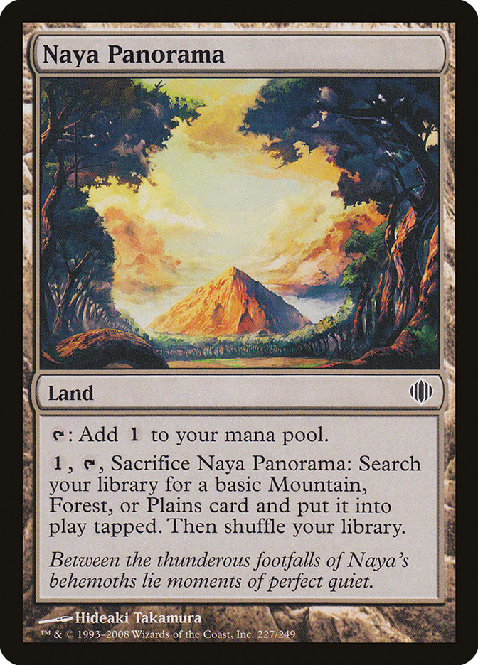 Naya Panorama [Shards of Alara] MTG Single Magic: The Gathering    | Red Claw Gaming