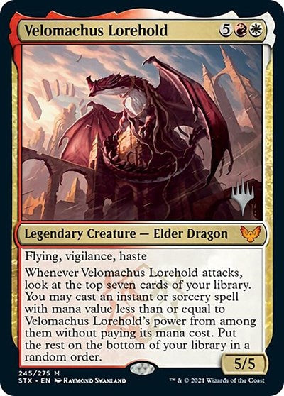 Velomachus Lorehold (Promo Pack) [Strixhaven: School of Mages Promos] MTG Single Magic: The Gathering    | Red Claw Gaming