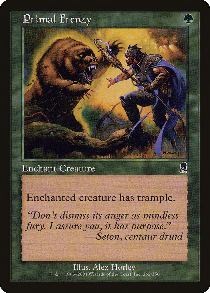 Primal Frenzy [Odyssey] MTG Single Magic: The Gathering    | Red Claw Gaming