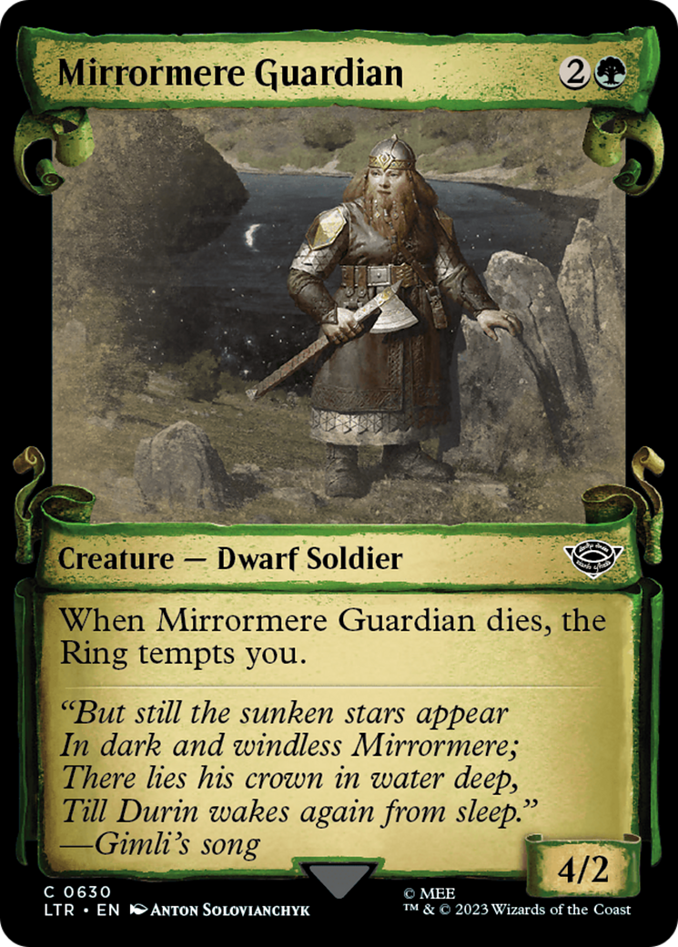 Mirrormere Guardian [The Lord of the Rings: Tales of Middle-Earth Showcase Scrolls] MTG Single Magic: The Gathering    | Red Claw Gaming