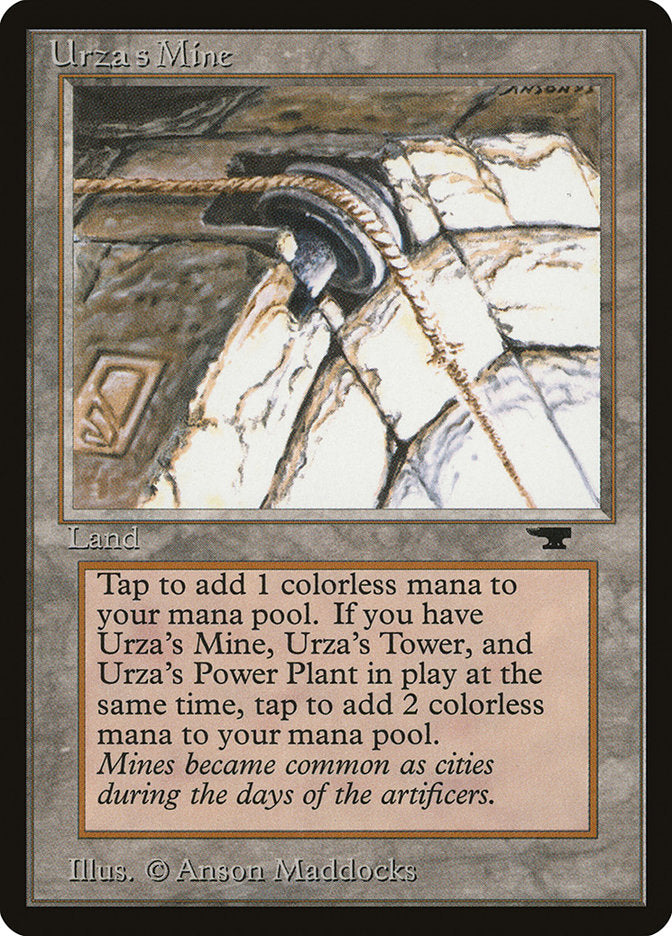 Urza's Mine (Pulley Embedded in Stone) [Antiquities] MTG Single Magic: The Gathering    | Red Claw Gaming