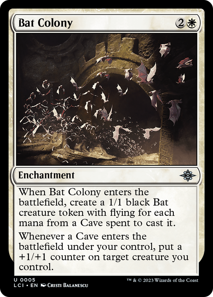 Bat Colony [The Lost Caverns of Ixalan] MTG Single Magic: The Gathering    | Red Claw Gaming