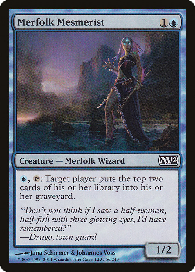 Merfolk Mesmerist [Magic 2012] MTG Single Magic: The Gathering    | Red Claw Gaming