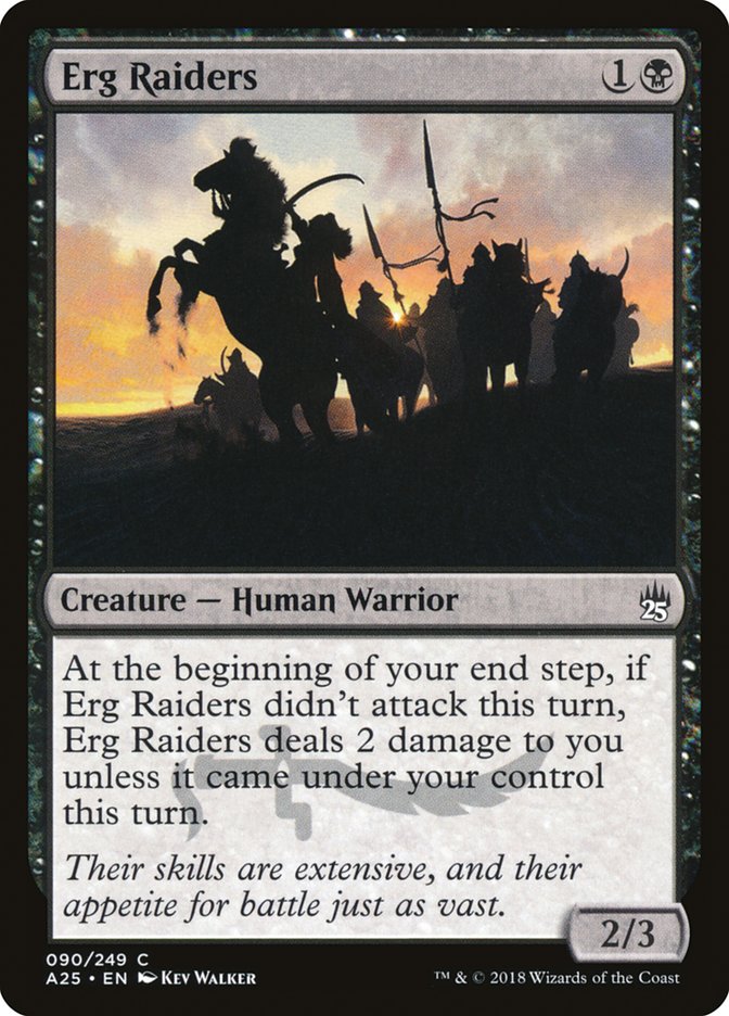 Erg Raiders [Masters 25] MTG Single Magic: The Gathering    | Red Claw Gaming