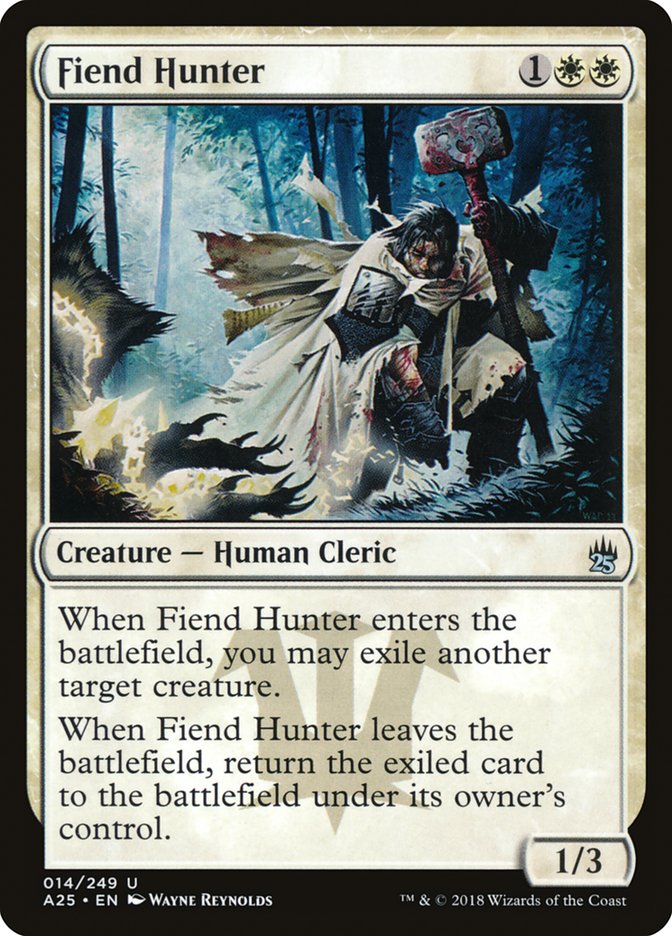 Fiend Hunter [Masters 25] MTG Single Magic: The Gathering    | Red Claw Gaming