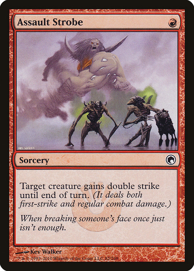 Assault Strobe [Scars of Mirrodin] MTG Single Magic: The Gathering    | Red Claw Gaming