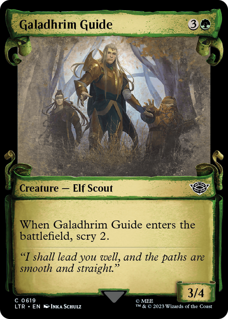 Galadhrim Guide [The Lord of the Rings: Tales of Middle-Earth Showcase Scrolls] MTG Single Magic: The Gathering    | Red Claw Gaming