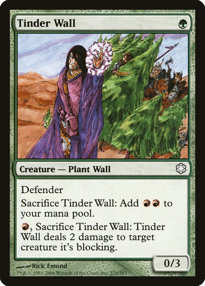 Tinder Wall [Coldsnap Theme Decks] MTG Single Magic: The Gathering    | Red Claw Gaming