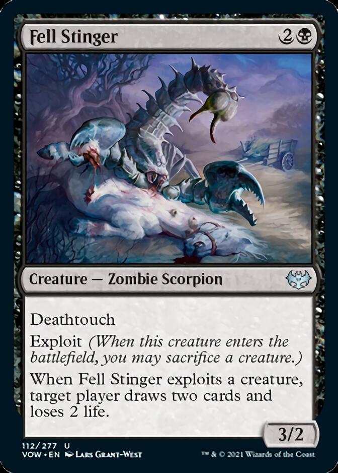 Fell Stinger [Innistrad: Crimson Vow] MTG Single Magic: The Gathering    | Red Claw Gaming