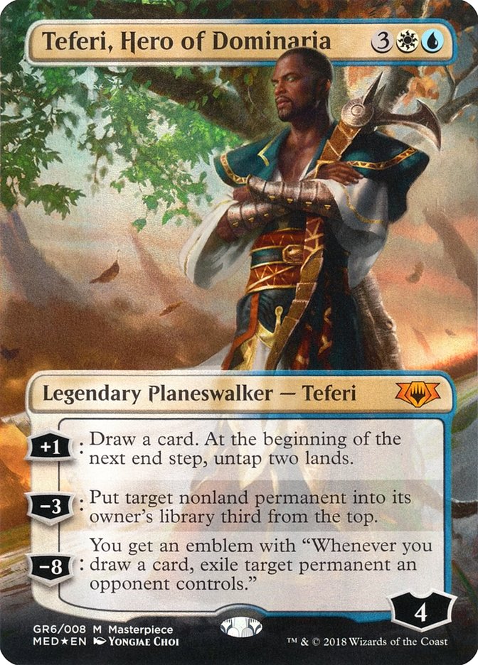 Teferi, Hero of Dominaria [Mythic Edition] MTG Single Magic: The Gathering    | Red Claw Gaming