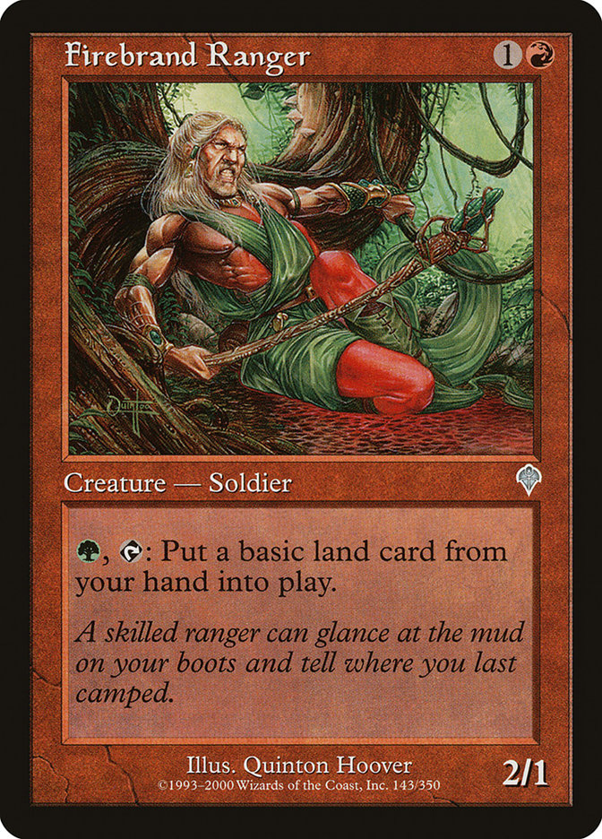 Firebrand Ranger [Invasion] MTG Single Magic: The Gathering    | Red Claw Gaming