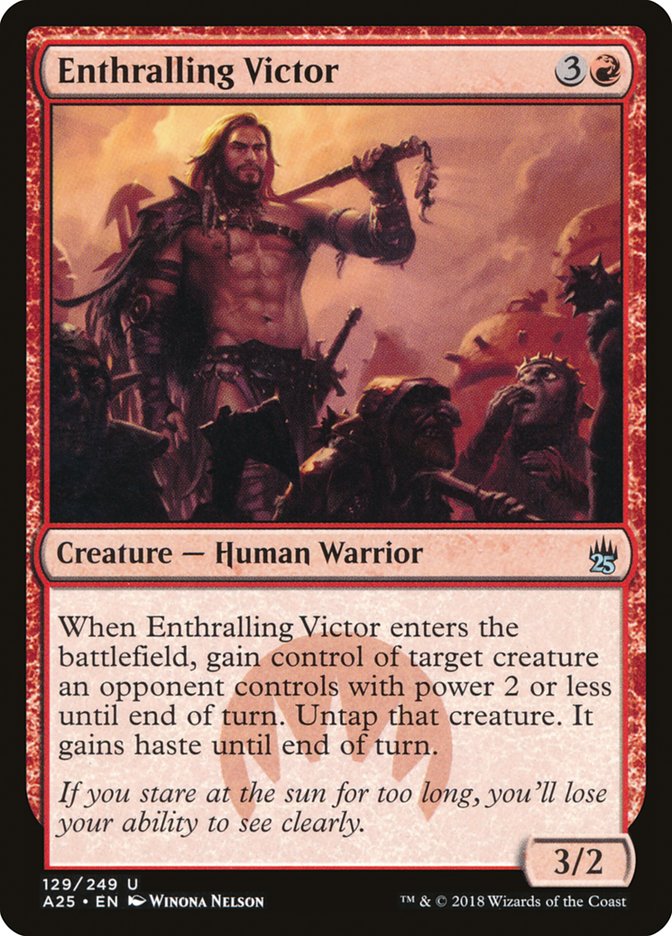 Enthralling Victor [Masters 25] MTG Single Magic: The Gathering    | Red Claw Gaming