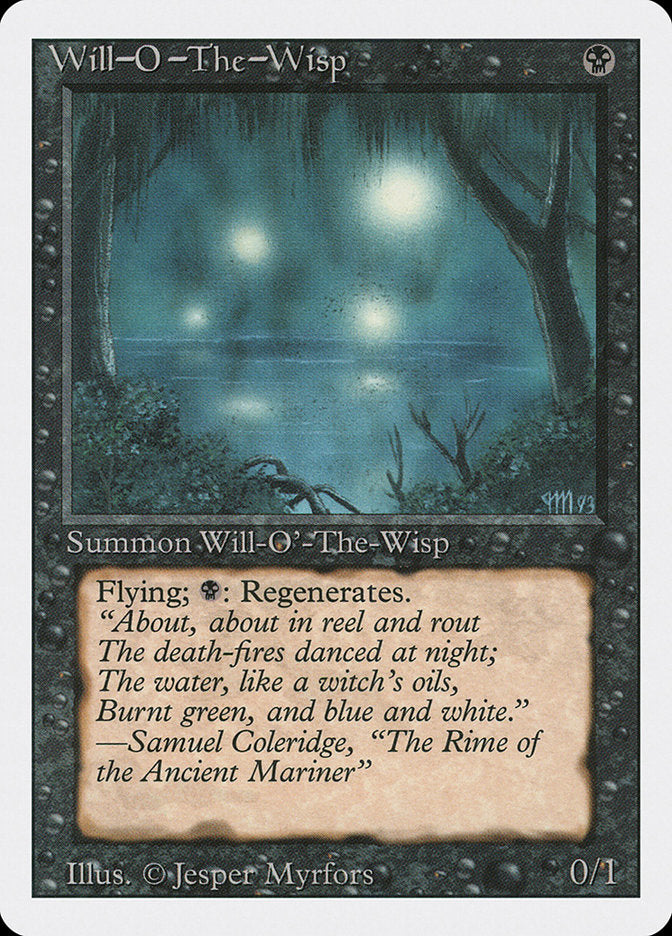 Will-o'-the-Wisp [Revised Edition] MTG Single Magic: The Gathering    | Red Claw Gaming