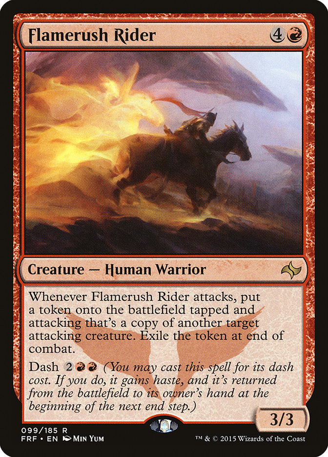 Flamerush Rider [Fate Reforged] MTG Single Magic: The Gathering    | Red Claw Gaming