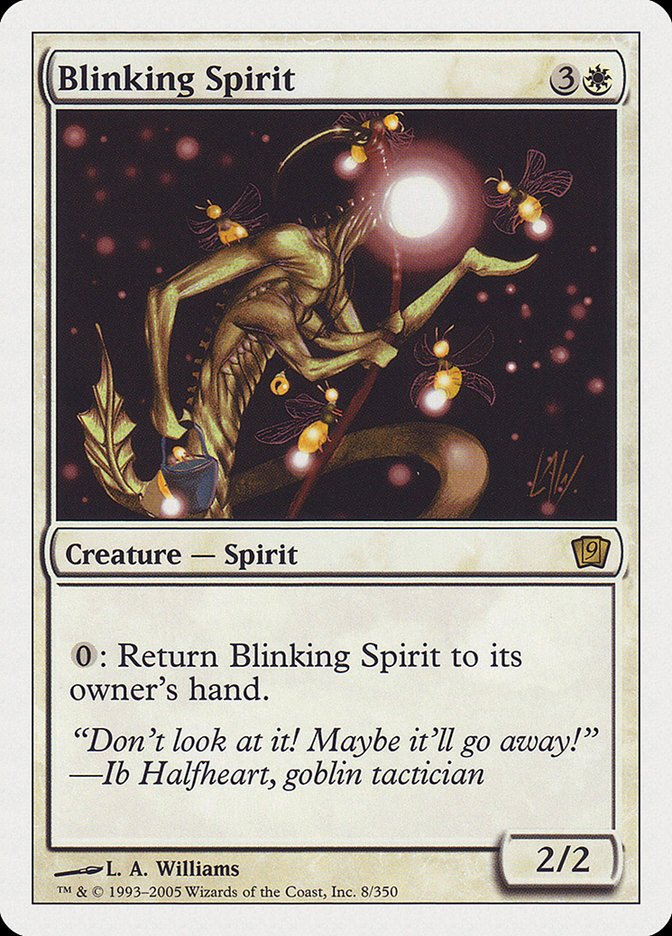 Blinking Spirit [Ninth Edition] MTG Single Magic: The Gathering    | Red Claw Gaming