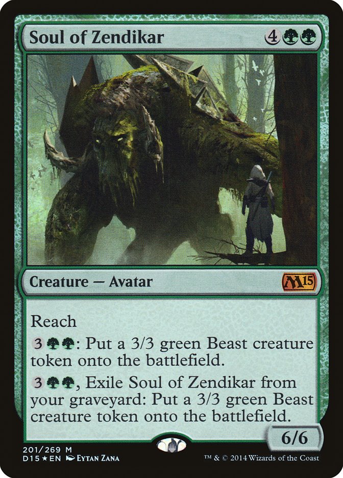 Soul of Zendikar (Duels of the Planeswalkers Promos) [Duels of the Planeswalkers Promos 2014] MTG Single Magic: The Gathering    | Red Claw Gaming