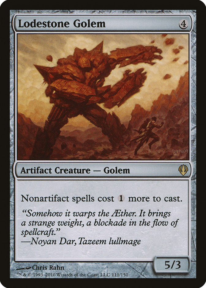 Lodestone Golem [Archenemy] MTG Single Magic: The Gathering    | Red Claw Gaming