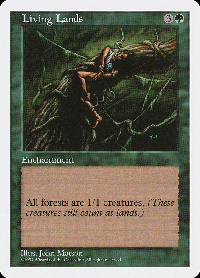 Living Lands [Fifth Edition] MTG Single Magic: The Gathering    | Red Claw Gaming