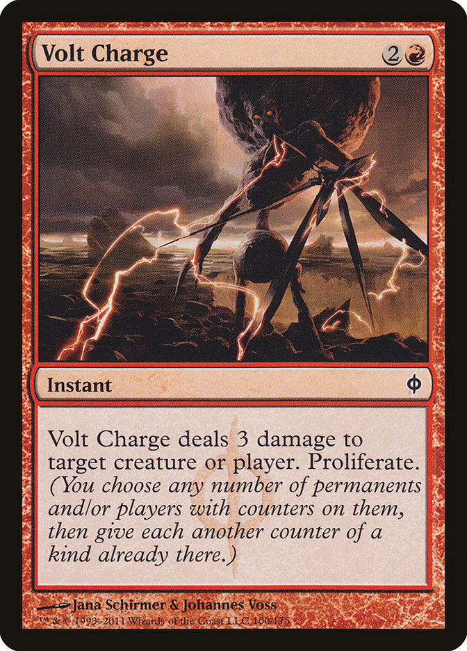 Volt Charge [New Phyrexia] MTG Single Magic: The Gathering    | Red Claw Gaming