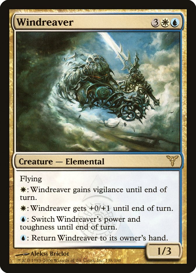 Windreaver [Dissension] MTG Single Magic: The Gathering    | Red Claw Gaming