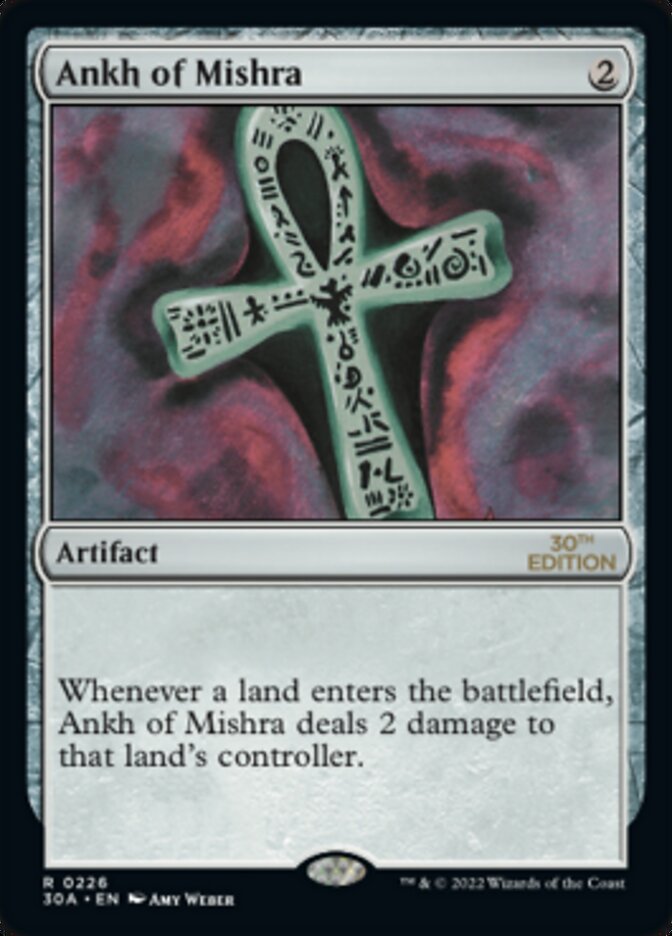 Ankh of Mishra [30th Anniversary Edition] MTG Single Magic: The Gathering    | Red Claw Gaming