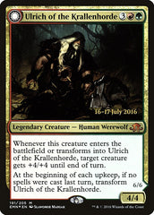 Ulrich of the Krallenhorde // Ulrich, Uncontested Alpha [Eldritch Moon Prerelease Promos] MTG Single Magic: The Gathering    | Red Claw Gaming