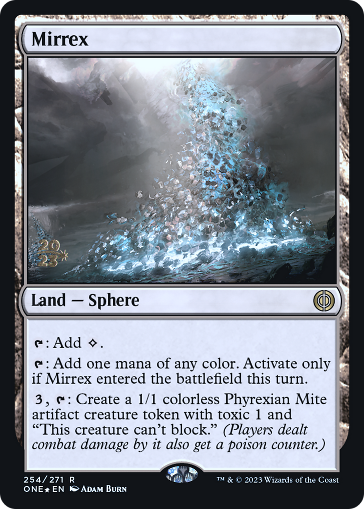 Mirrex [Phyrexia: All Will Be One Prerelease Promos] MTG Single Magic: The Gathering    | Red Claw Gaming