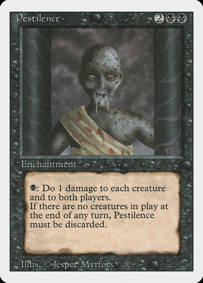 Pestilence [Revised Edition] MTG Single Magic: The Gathering    | Red Claw Gaming