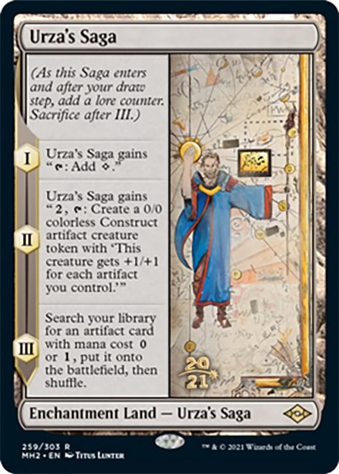 Urza's Saga [Modern Horizons 2 Prerelease Promos] MTG Single Magic: The Gathering    | Red Claw Gaming