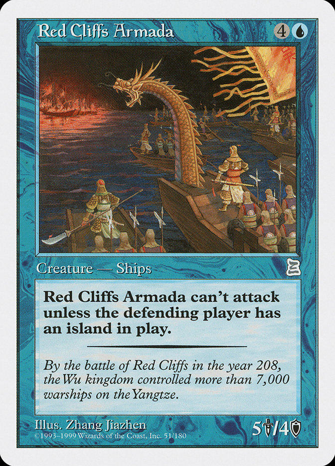 Red Cliffs Armada [Portal Three Kingdoms] MTG Single Magic: The Gathering    | Red Claw Gaming