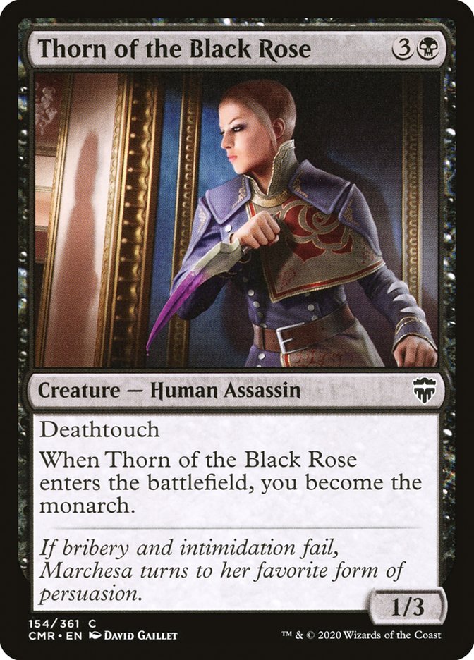 Thorn of the Black Rose [Commander Legends] MTG Single Magic: The Gathering    | Red Claw Gaming