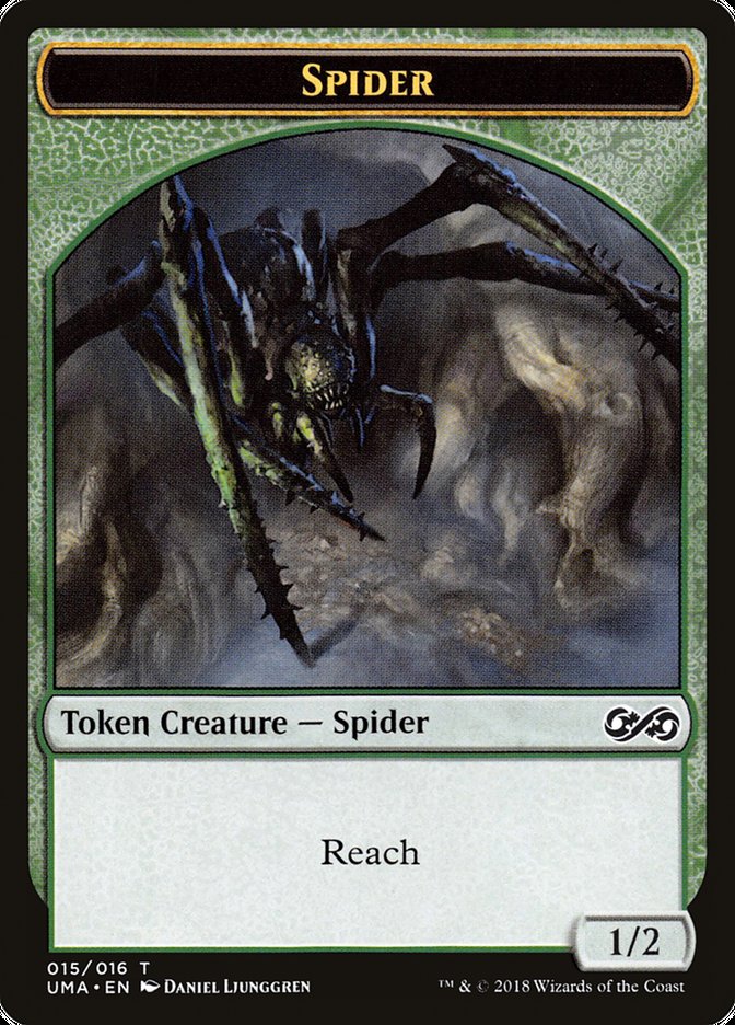 Spider Token [Ultimate Masters Tokens] MTG Single Magic: The Gathering    | Red Claw Gaming