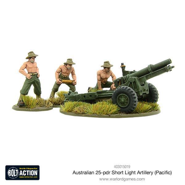 Australian Short 25-pdr Australian Warlord Games    | Red Claw Gaming