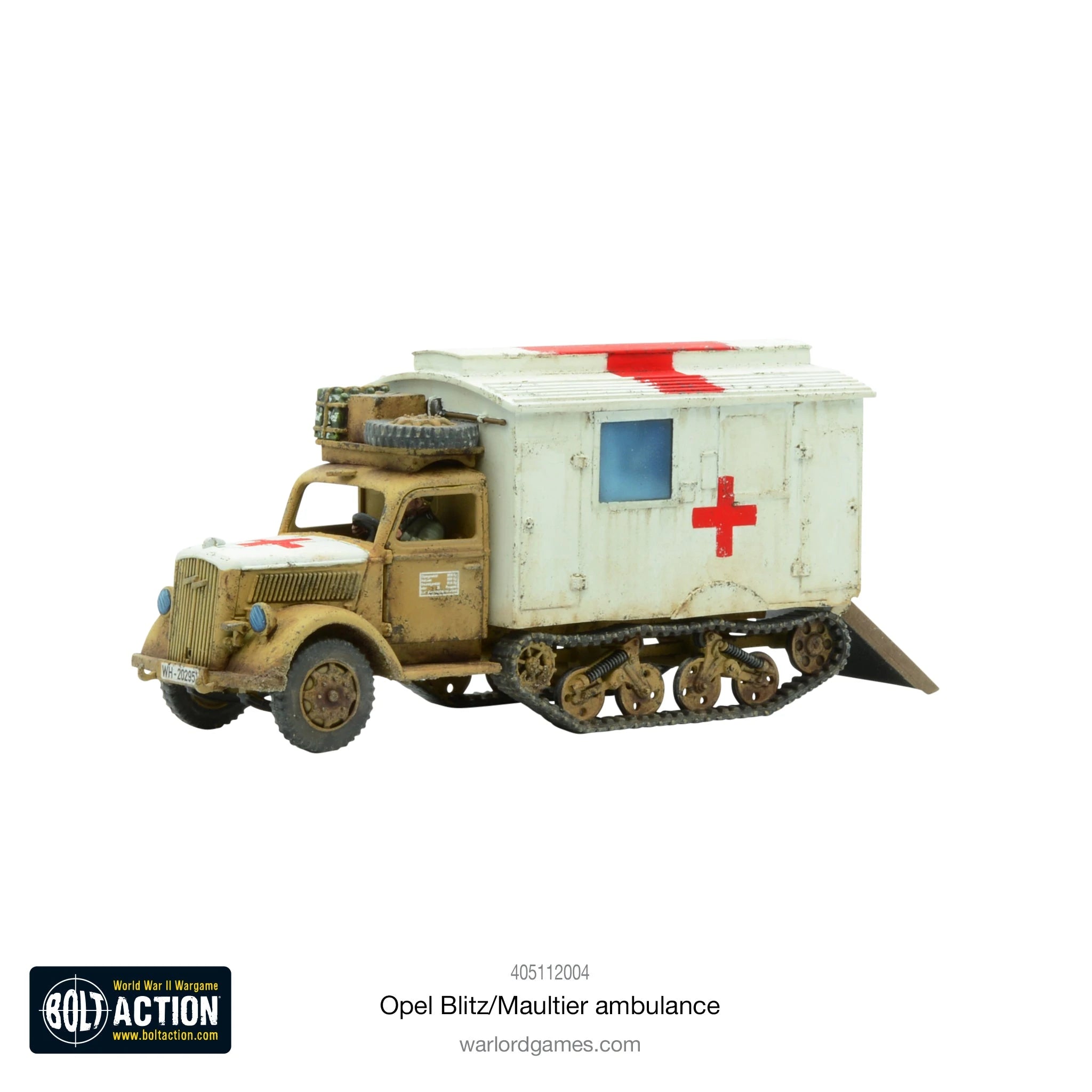 Opel Blitz/Maultier Ambulance Germany Warlord Games    | Red Claw Gaming