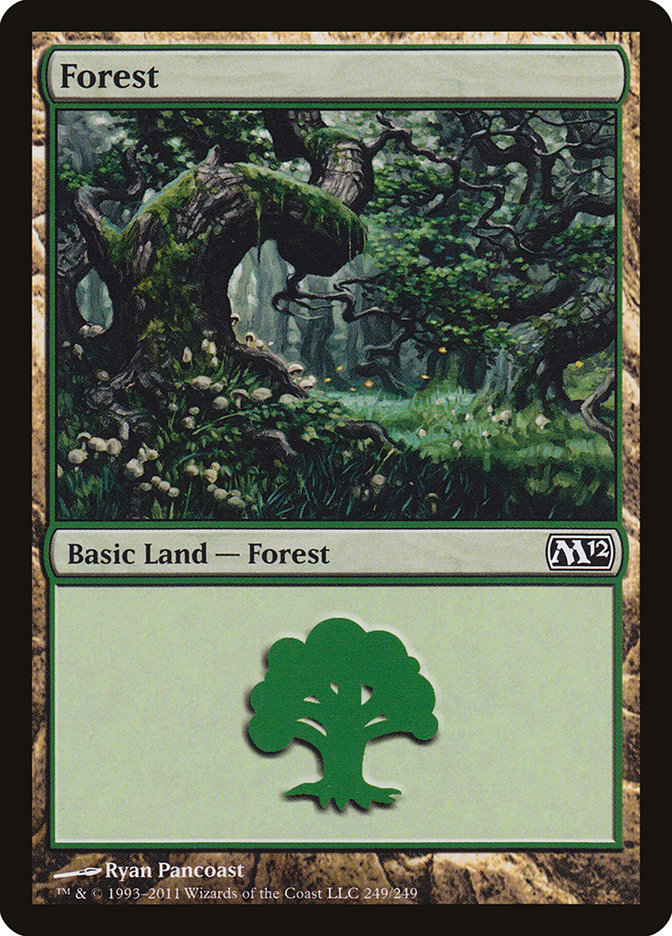 Forest (249) [Magic 2012] MTG Single Magic: The Gathering    | Red Claw Gaming