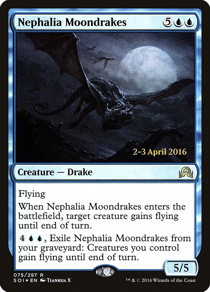 Nephalia Moondrakes [Shadows over Innistrad Prerelease Promos] MTG Single Magic: The Gathering    | Red Claw Gaming