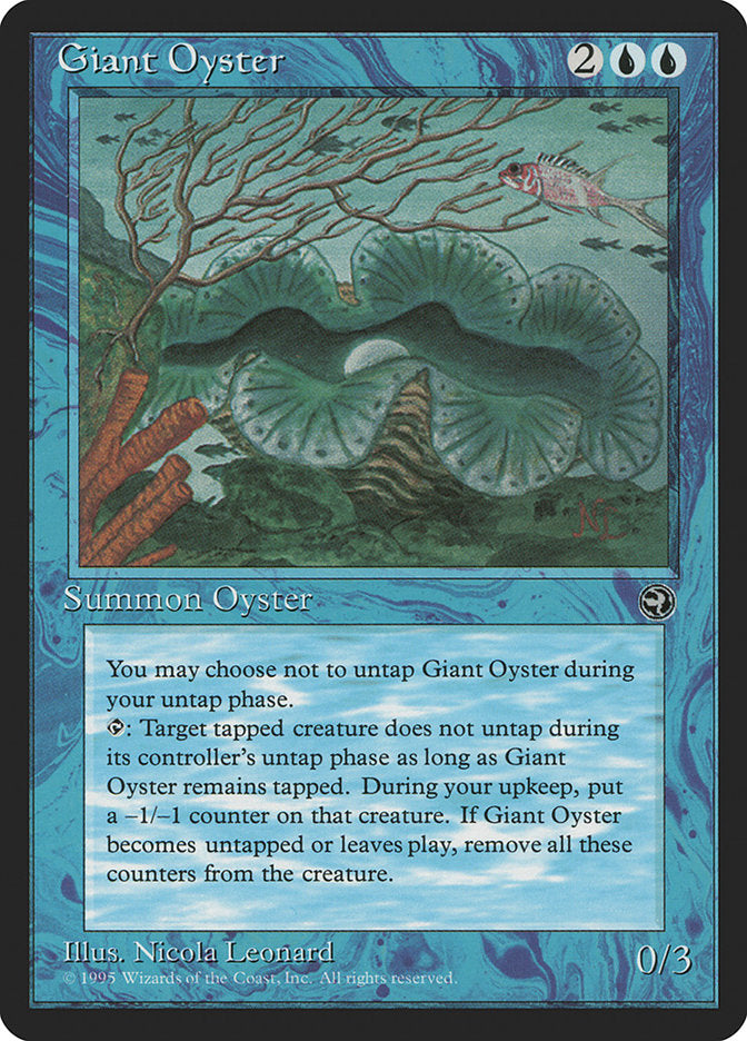 Giant Oyster [Homelands] MTG Single Magic: The Gathering    | Red Claw Gaming