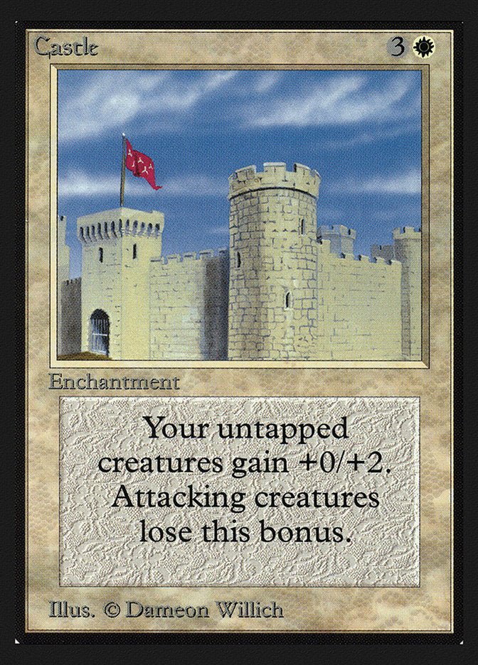 Castle [International Collectors' Edition] MTG Single Magic: The Gathering    | Red Claw Gaming