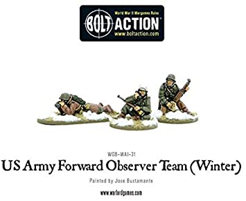 US Army Forward Observer team (Winter) American Warlord Games    | Red Claw Gaming