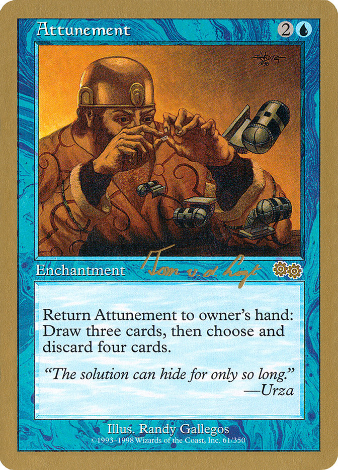 Attunement (Tom van de Logt) [World Championship Decks 2000] MTG Single Magic: The Gathering    | Red Claw Gaming