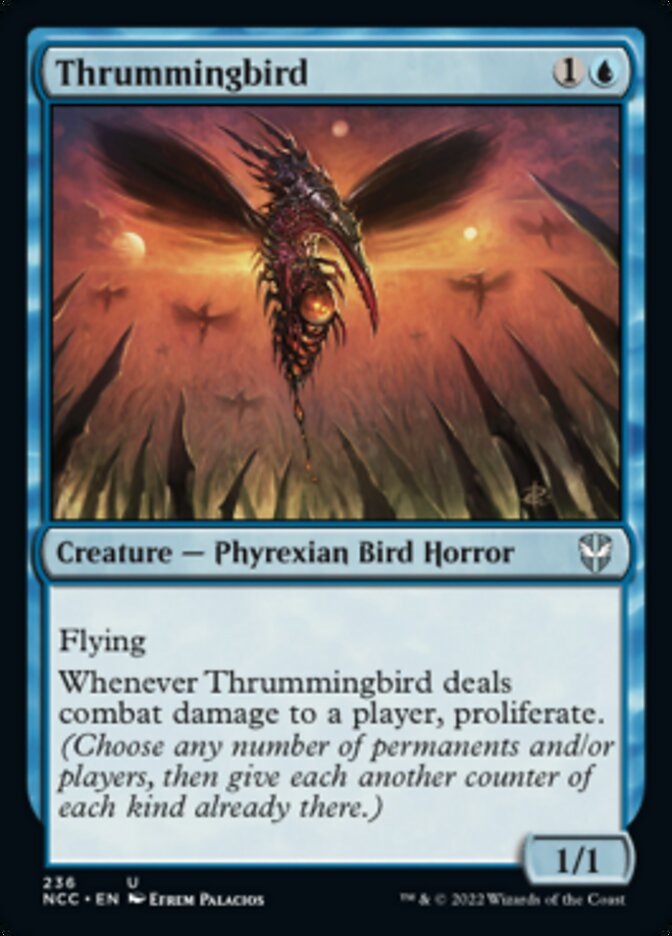 Thrummingbird [Streets of New Capenna Commander] MTG Single Magic: The Gathering    | Red Claw Gaming