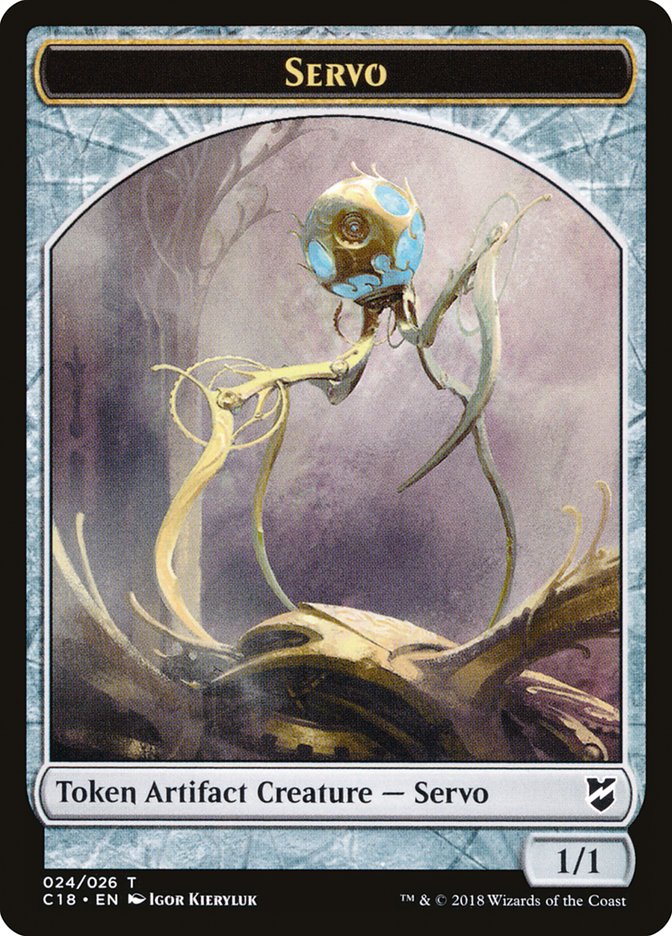 Servo Token [Commander 2018 Tokens] MTG Single Magic: The Gathering    | Red Claw Gaming