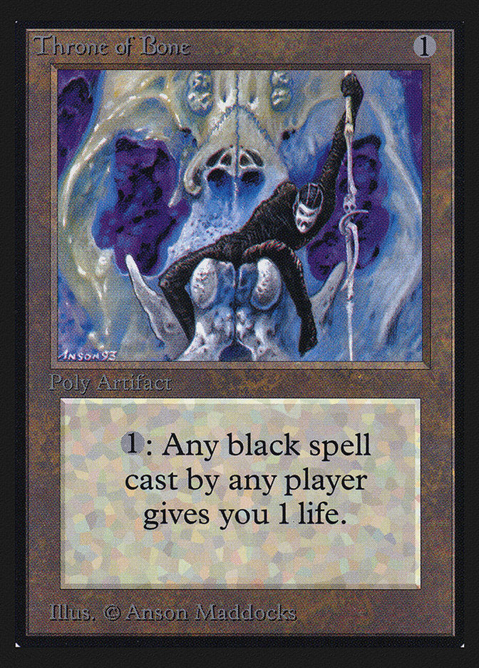 Throne of Bone [International Collectors' Edition] MTG Single Magic: The Gathering    | Red Claw Gaming