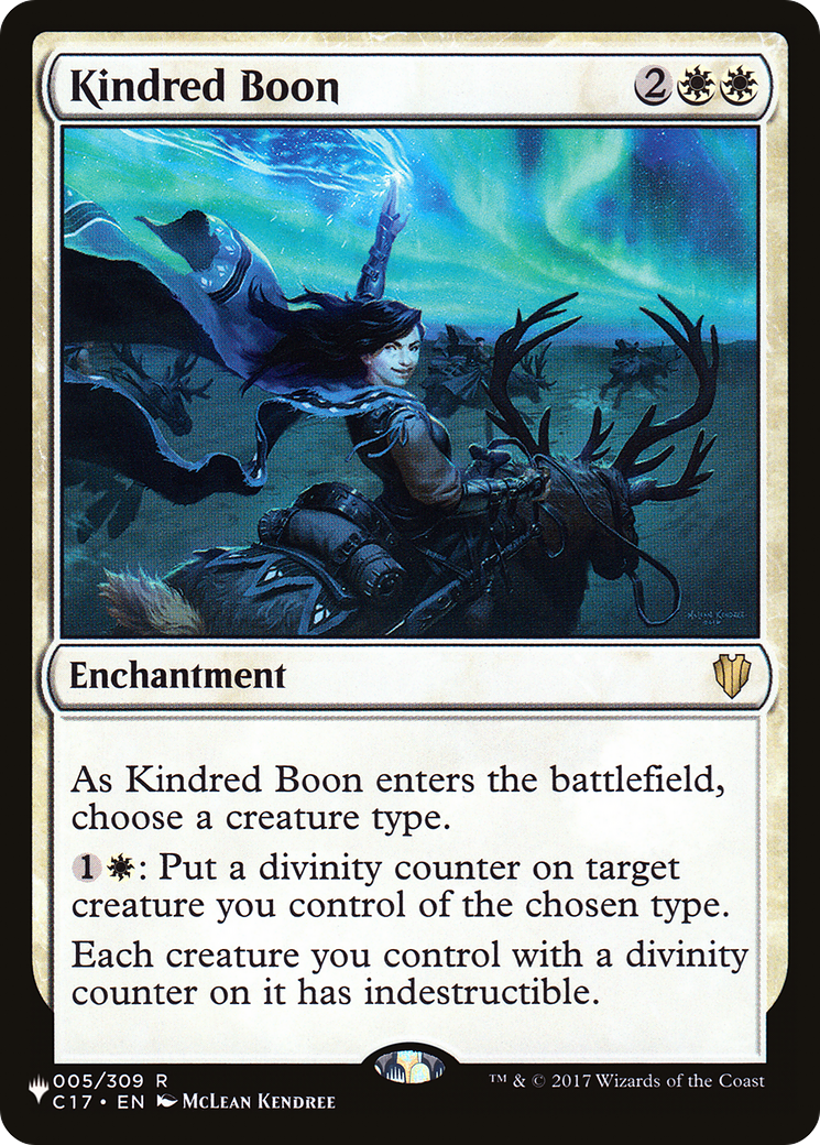Kindred Boon [Secret Lair: Angels] MTG Single Magic: The Gathering    | Red Claw Gaming