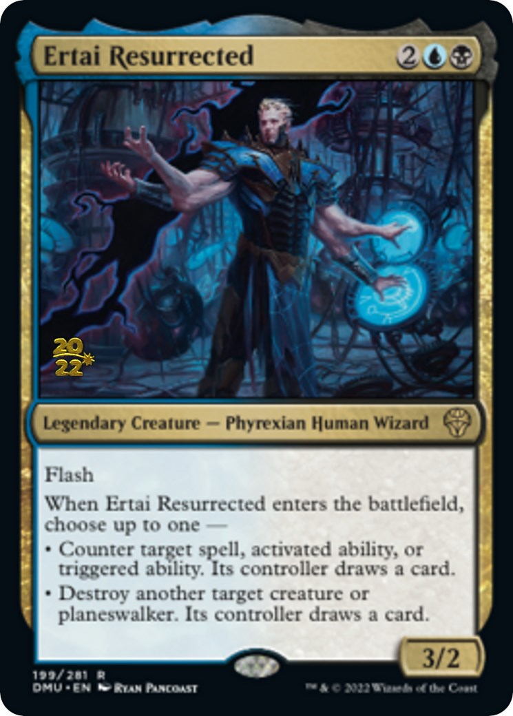 Ertai Resurrected [Dominaria United Prerelease Promos] MTG Single Magic: The Gathering    | Red Claw Gaming