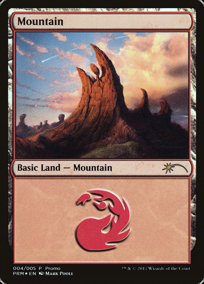 Mountain (4) [2017 Gift Pack] MTG Single Magic: The Gathering    | Red Claw Gaming